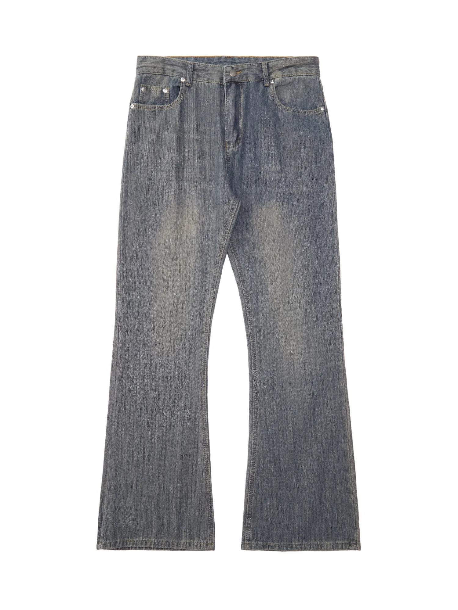 Thesupermade Niche All-match Design Textured Jeans sold by Thesupermade