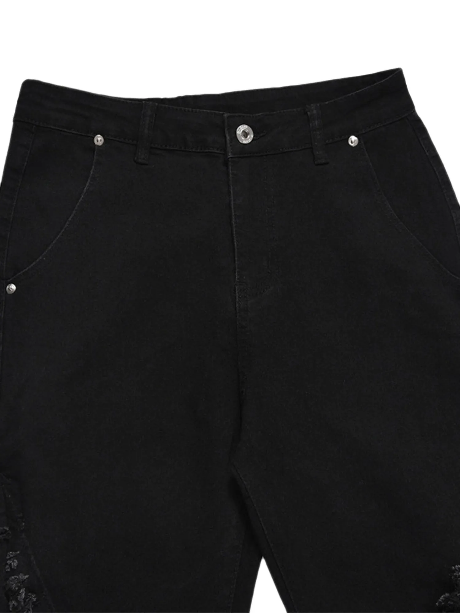 Thesupermade Vintage Rough Edge Flared Jeans - 1721 sold by Thesupermade product image thumbnail 5