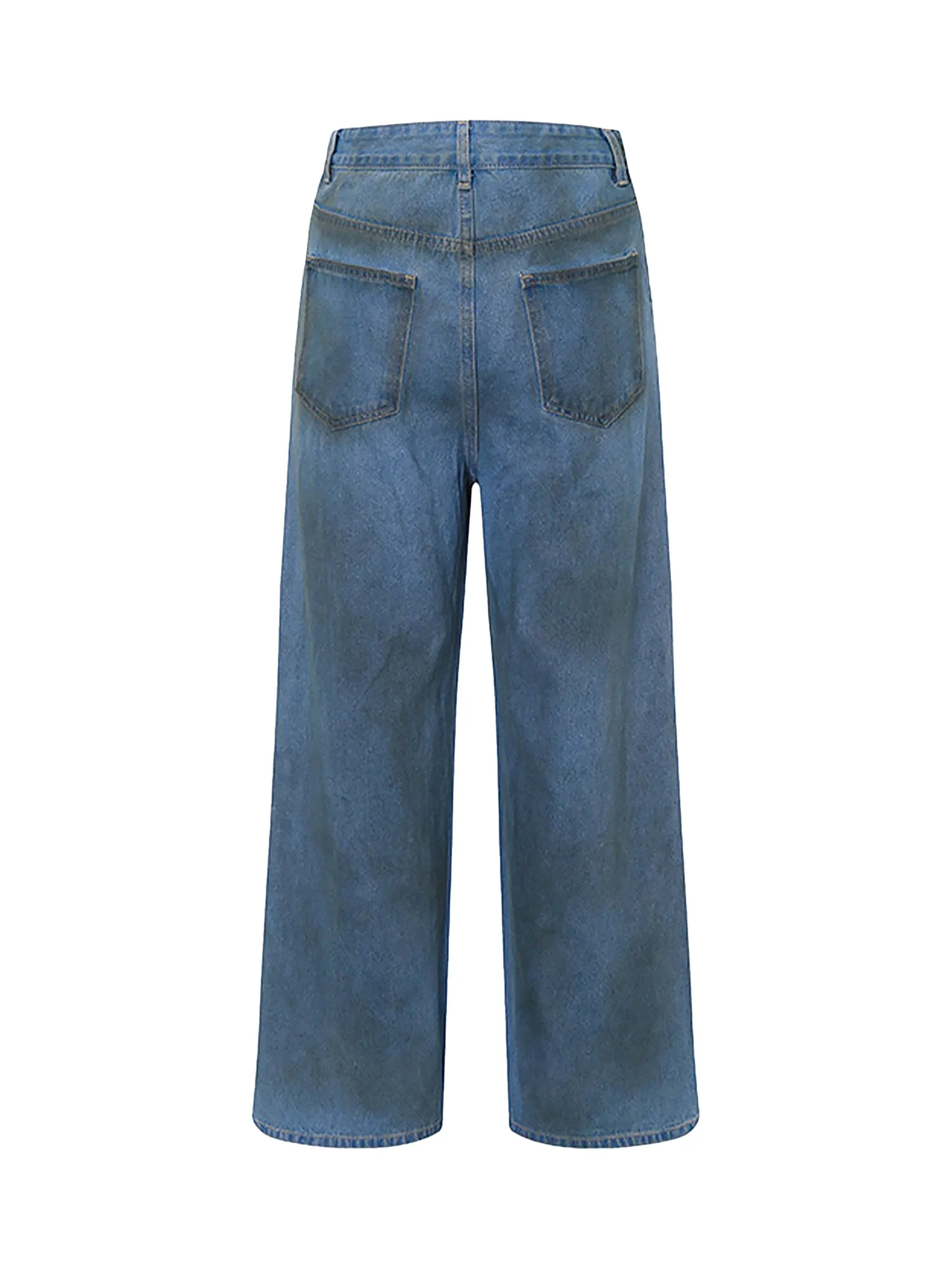 Thesupermade Washed Distressed Jeans - 2143 sold by Thesupermade product image thumbnail 2