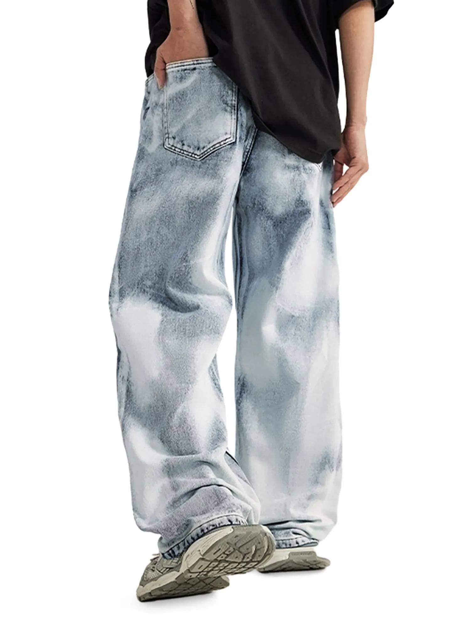 Street Style Gradient Sfumato Jeans sold by Thesupermade product image thumbnail 4