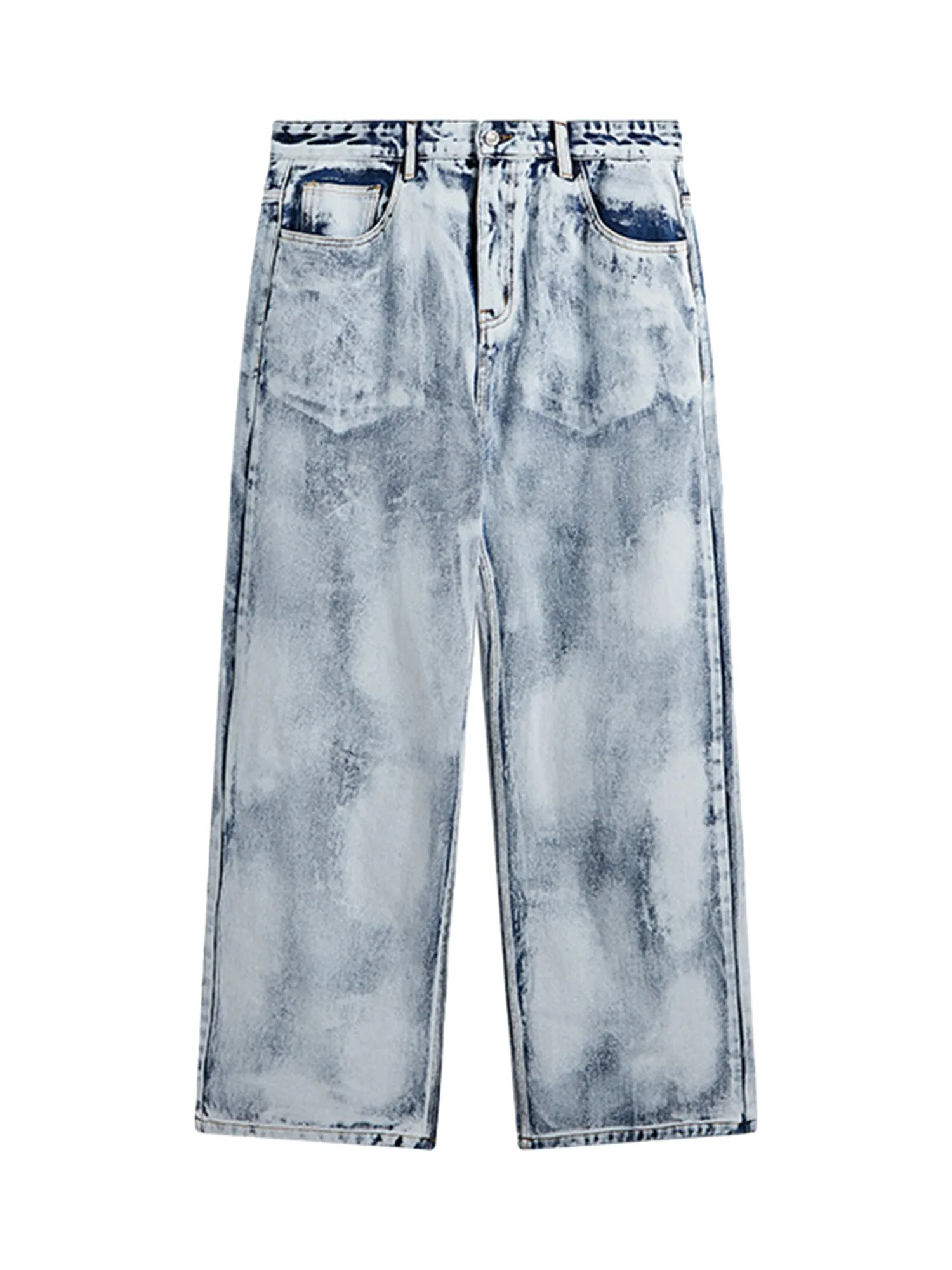 Street Style Gradient Sfumato Jeans sold by Thesupermade