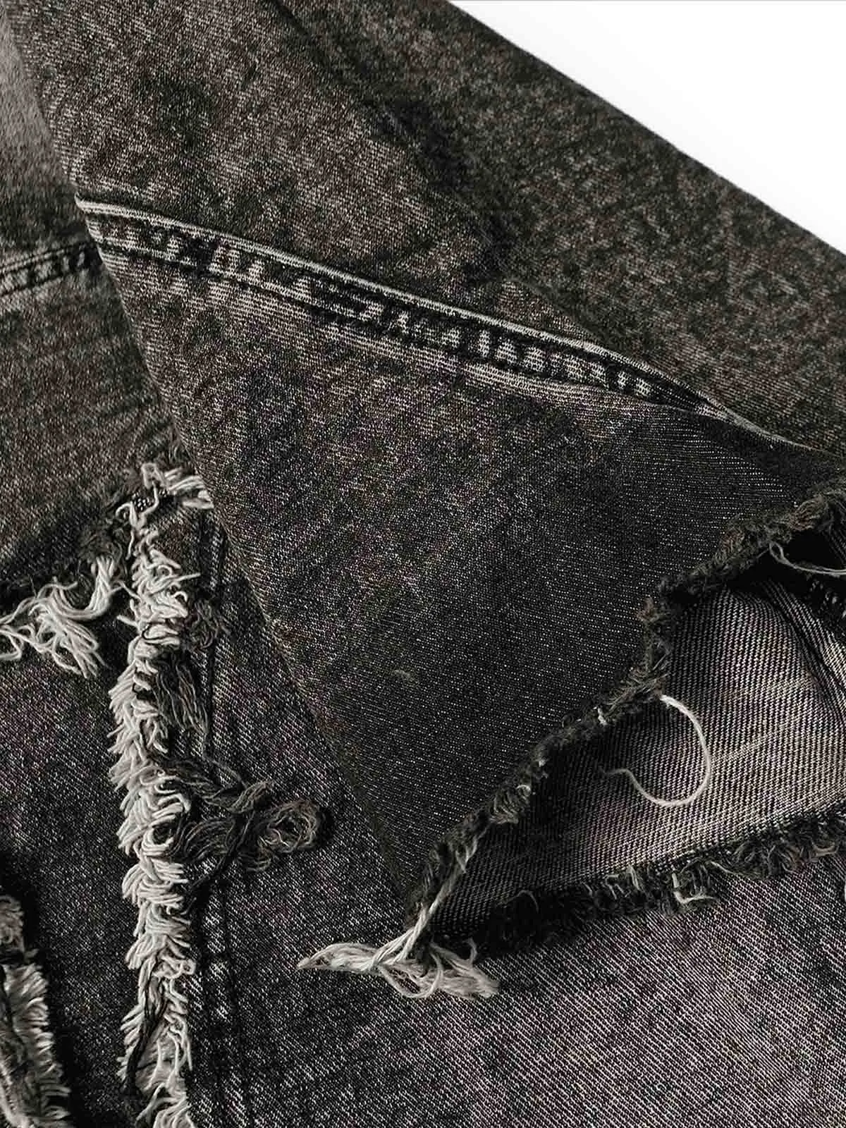 Thesupermade Street Washed Vintage Denim Shirt - 2121 sold by Thesupermade product image thumbnail 5