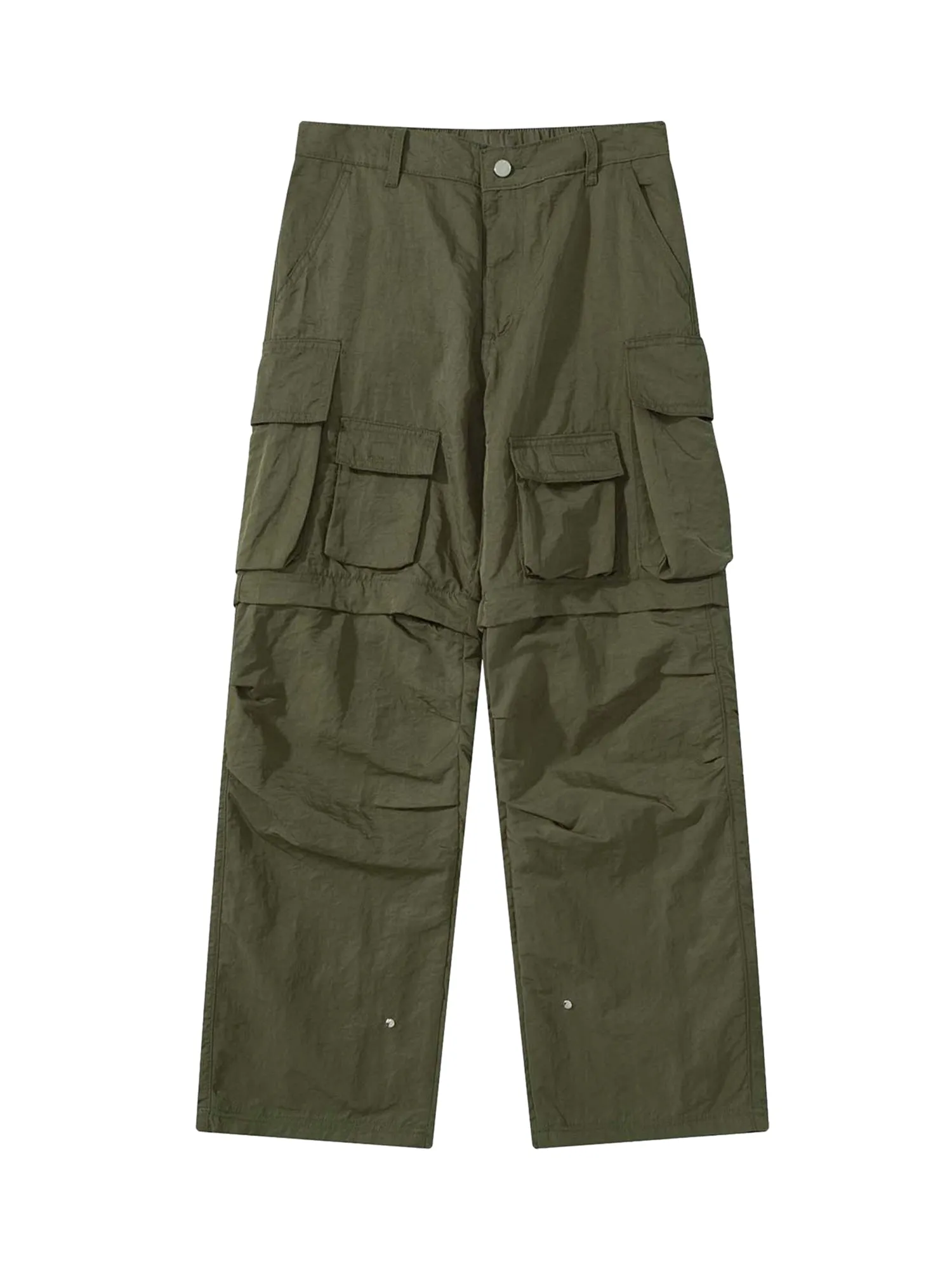 Thesupermade Detachable Multi-pocket Work Pants sold by Thesupermade