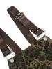 Thesupermade Leopard Print Street Style Workwear Overalls - 2020 sold by Thesupermade