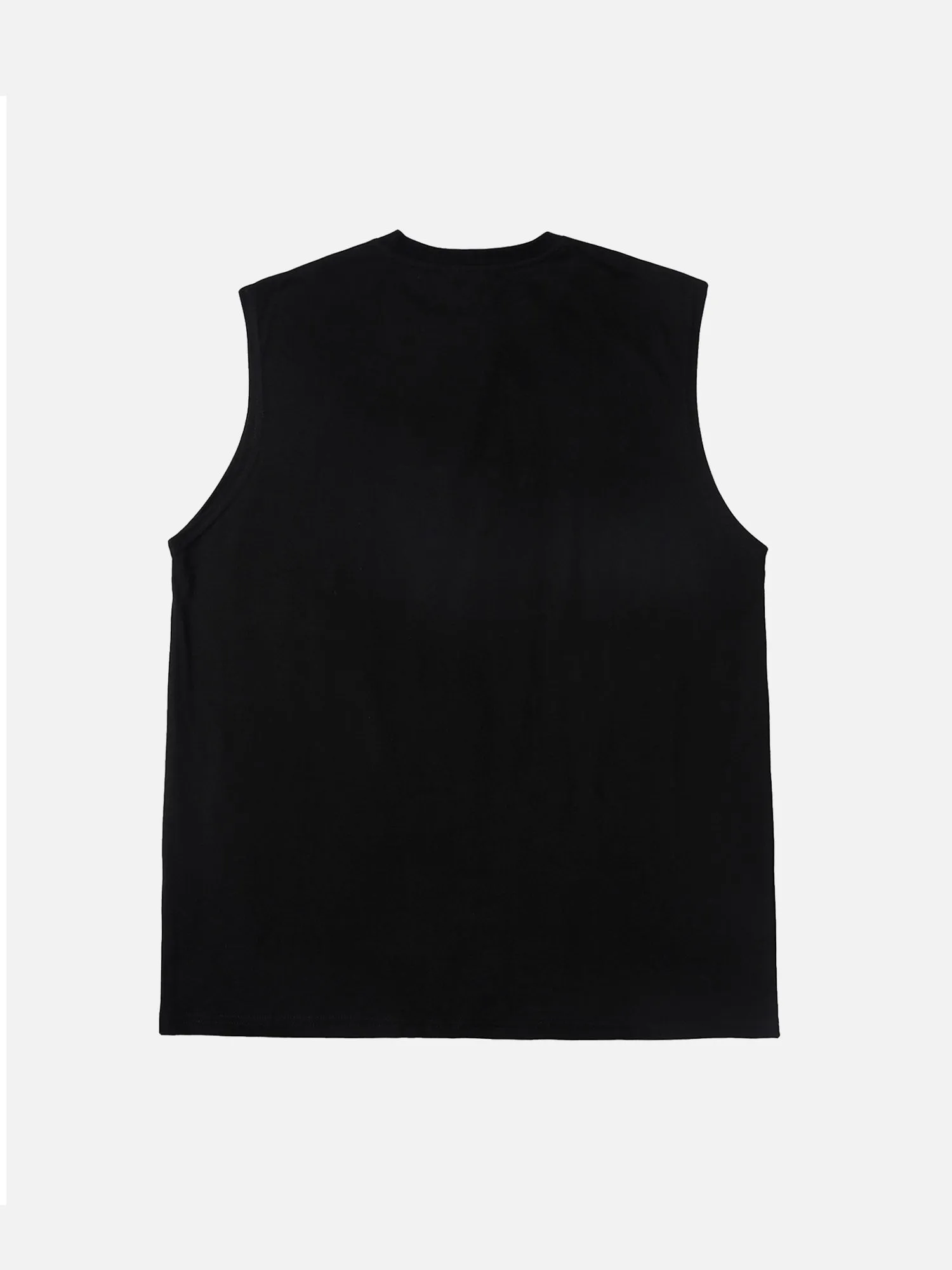 Thesupermade American Retro Hip-hop Printed Sleeveless Vest sold by Thesupermade product image thumbnail 4