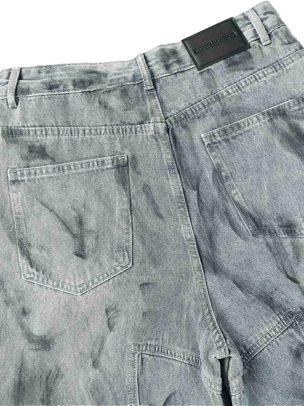 Thesupermade High Street Distressed Workwear Pocket Jeans sold by Thesupermade product image thumbnail 3