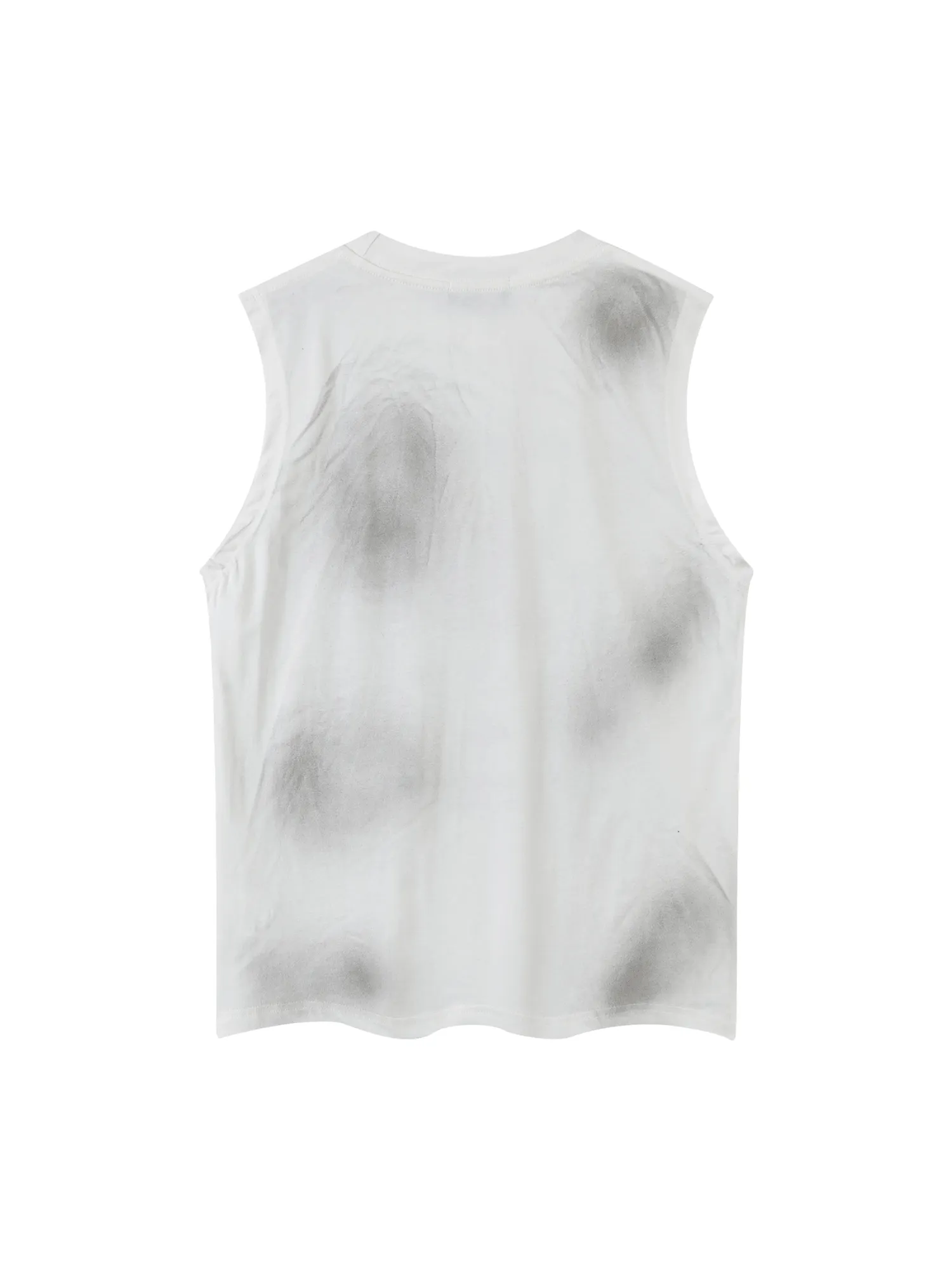 Thesupermade Original Logo Printed Hand-painted Street Rap Vest sold by Thesupermade product image thumbnail 2