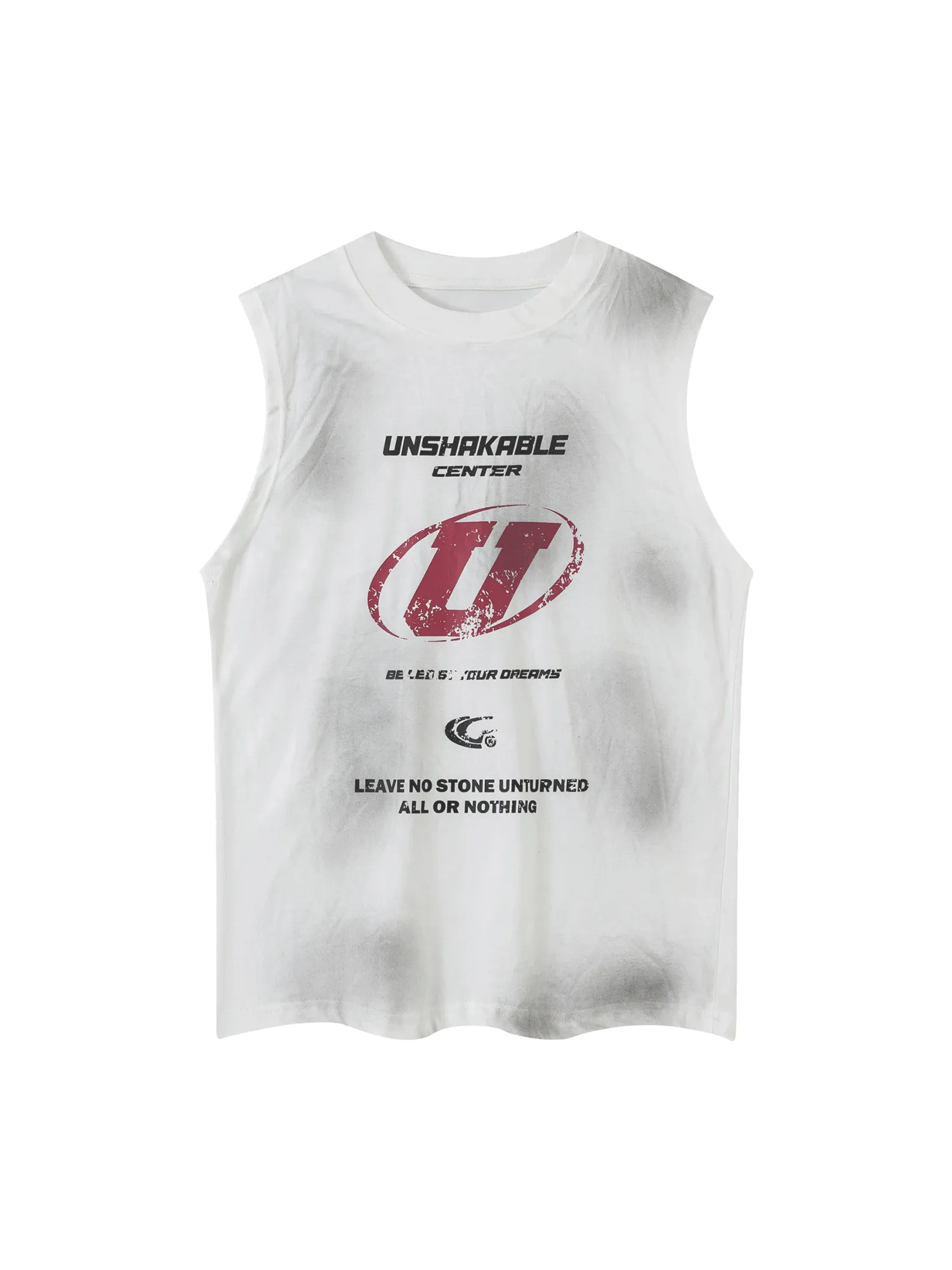 Thesupermade Original Logo Printed Hand-painted Street Rap Vest sold by Thesupermade