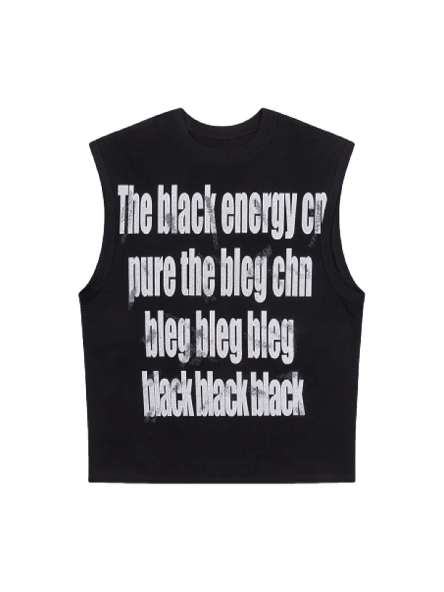 "The black energy" Tank Top sold by Thesupermade product image thumbnail 2