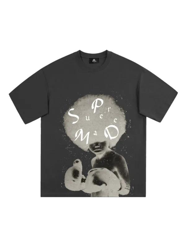 Thesupermade Brainstorm Boys Printed T-shirt sold by Thesupermade