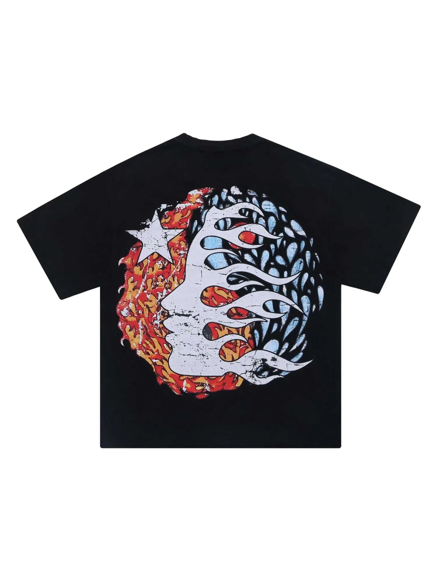 Thesupermade Demon Skull Print T-Shirt sold by Thesupermade product image thumbnail 2