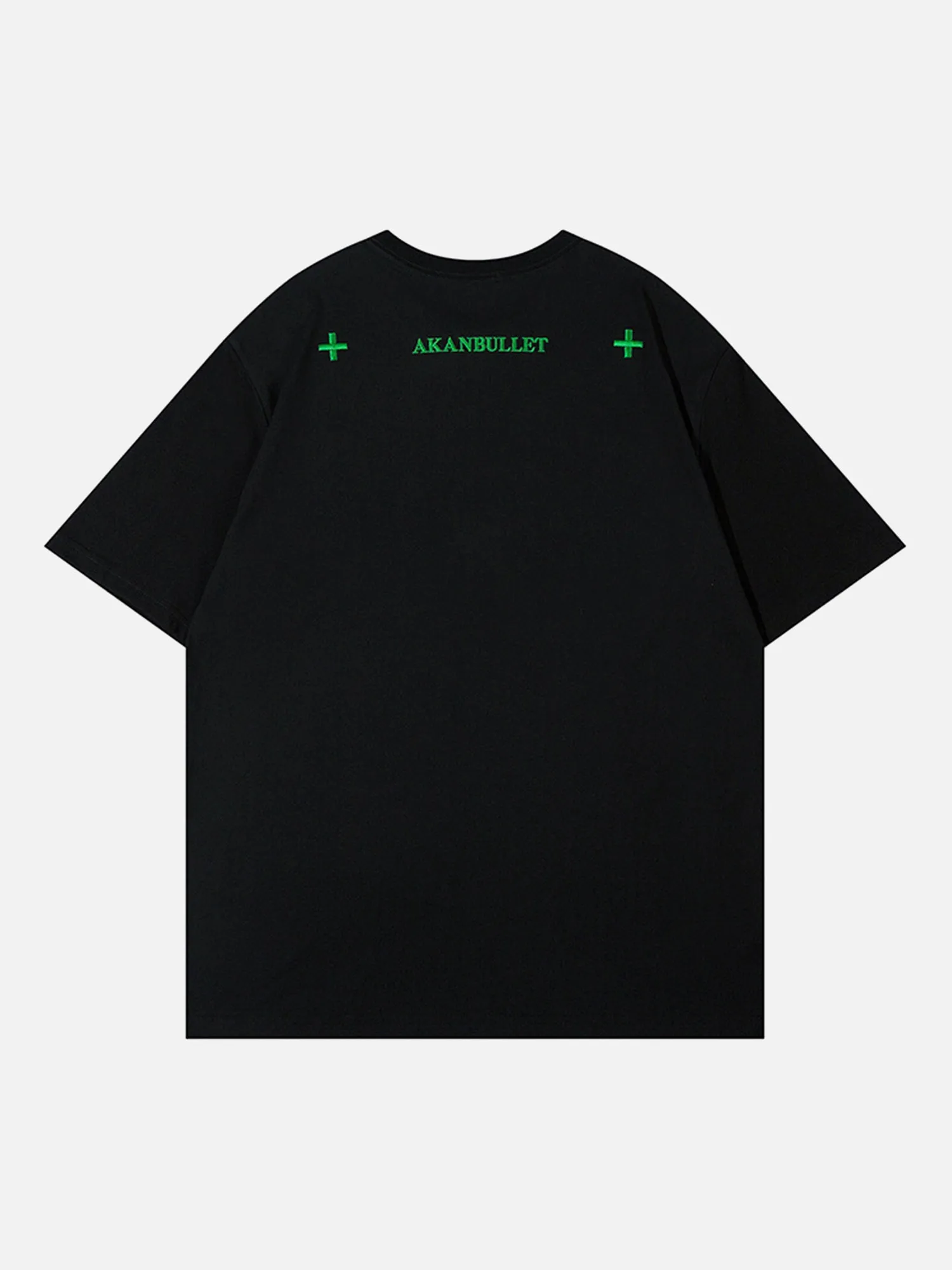 Thesupermade American Retro Cross Print Hip-hop T-shirt sold by Thesupermade product image thumbnail 2