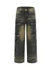 Thesupermade Multi-pocket Cargo Jeans - 1919 sold by Thesupermade