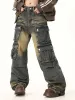 Thesupermade Multi-pocket Cargo Jeans - 1919 sold by Thesupermade