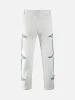 Thesupermade Color-blocking Ripped Straight-leg Jeans sold by Thesupermade