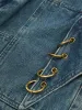 Thesupermade High Street Heavy Duty Design Multi-pocket Jeans sold by Thesupermade