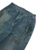 Thesupermade High Street Heavy Duty Design Multi-pocket Jeans sold by Thesupermade