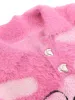 Thesupermade Crop Knit Fuzzy Sweater sold by Thesupermade