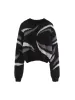 Thesupermade Crop Knit Fuzzy Sweater sold by Thesupermade