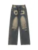 Thesupermade High Street Distressed Washed Ripped Jeans sold by Thesupermade