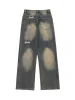Thesupermade High Street Distressed Washed Ripped Jeans sold by Thesupermade
