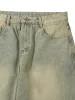 Thesupermade Street Zipper Design Washed Jeans sold by Thesupermade