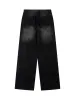 Thesupermade Street Zipper Design Washed Jeans sold by Thesupermade