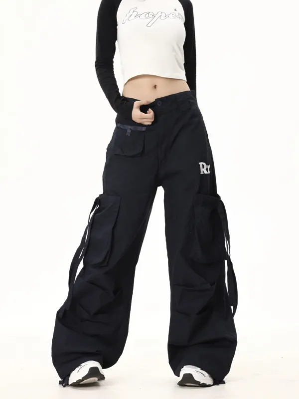 Thesupermade Retro Multi Pockets Work Pants sold by Thesupermade