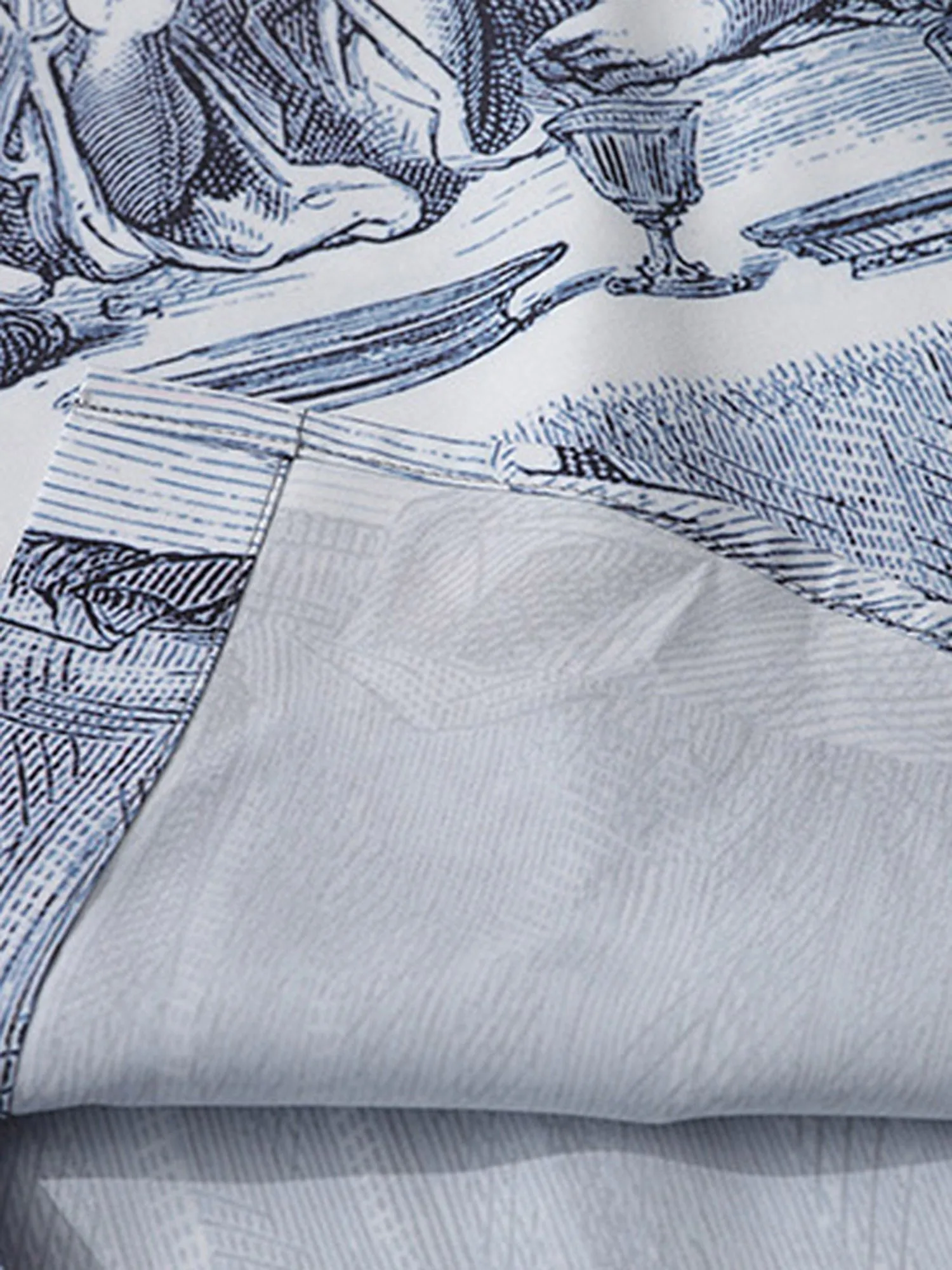 Thesupermade The Last Supper Printed Shirts sold by Thesupermade product image thumbnail 3