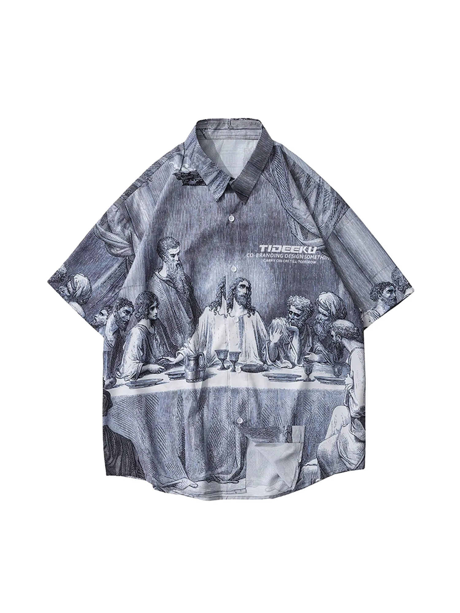 Thesupermade The Last Supper Printed Shirts sold by Thesupermade