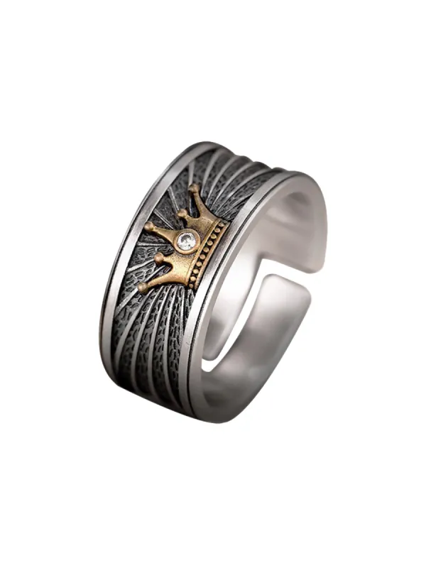 Thesupermade Vintage Crown Ring sold by Thesupermade