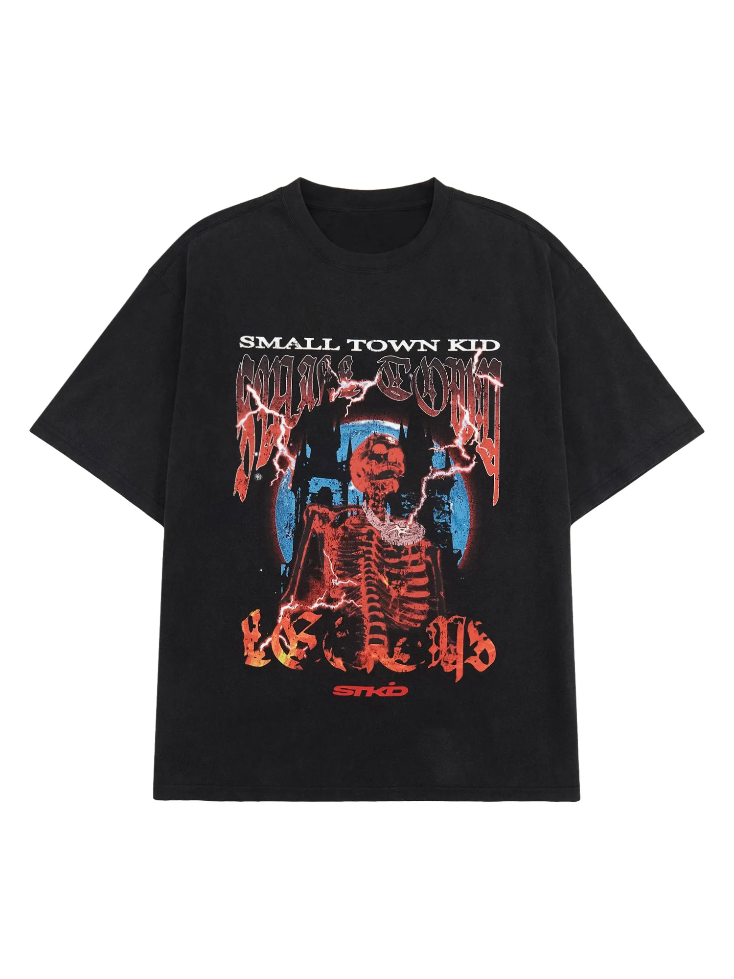 American Street Hip Hop Skull T-Shirt sold by Thesupermade