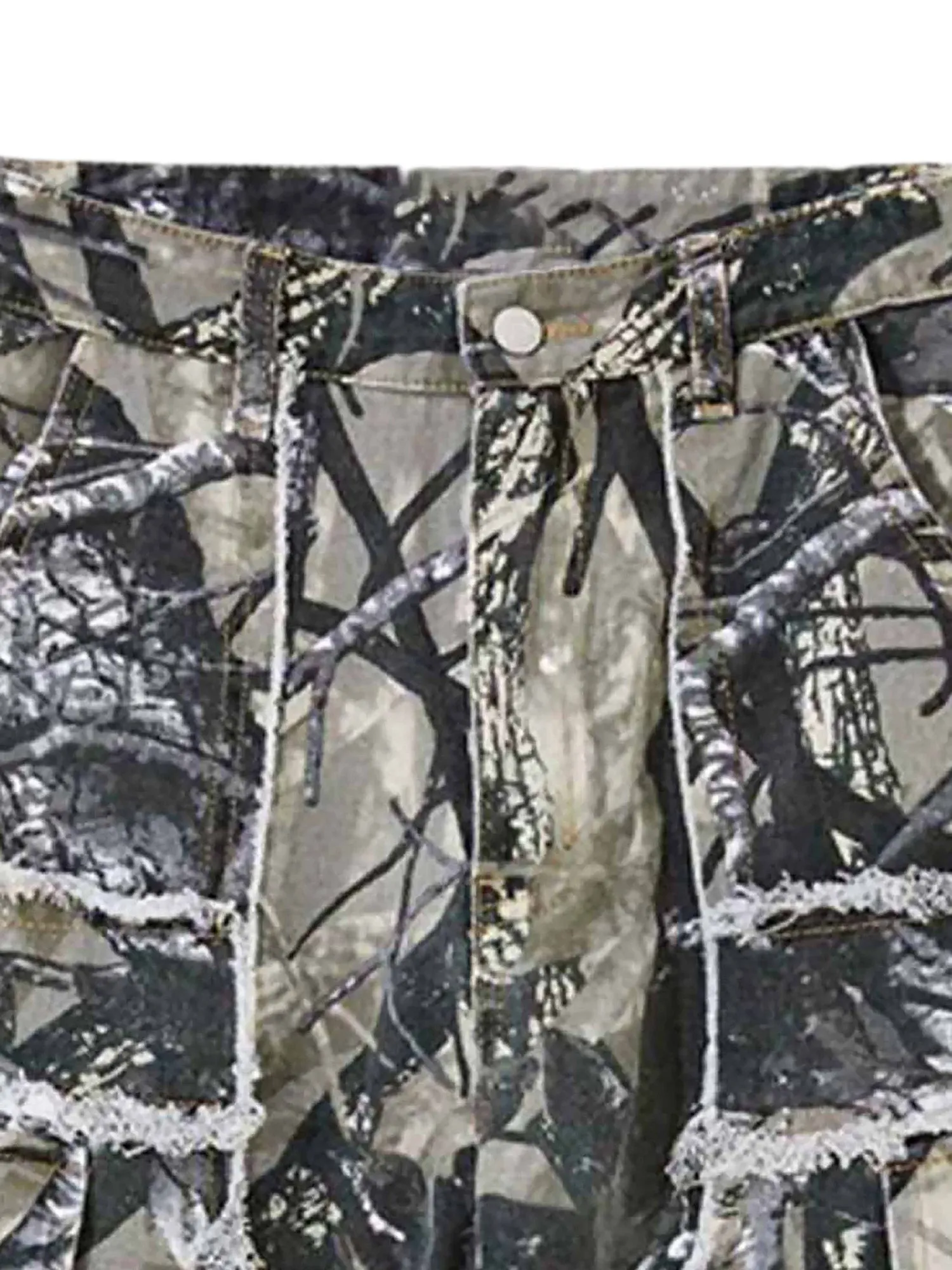 Thesupermade Camouflage Leaf Straight Leg Pants- 1870 sold by Thesupermade product image thumbnail 5