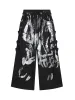 Deconstructed Brushed Silver Ribbon Drawstring Pant - 2177 sold by Thesupermade