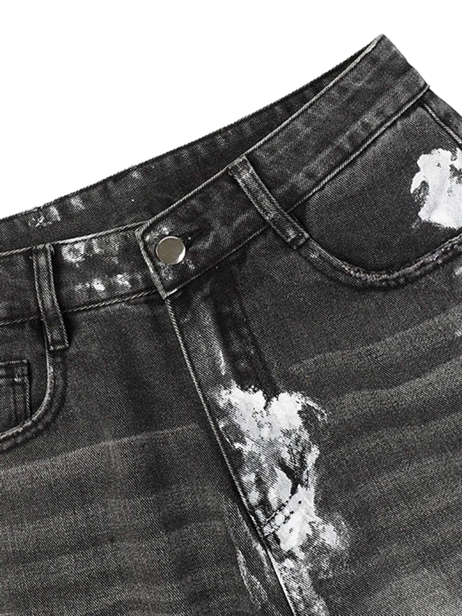 Retro Washed Ripped Jeans sold by Thesupermade product image thumbnail 5