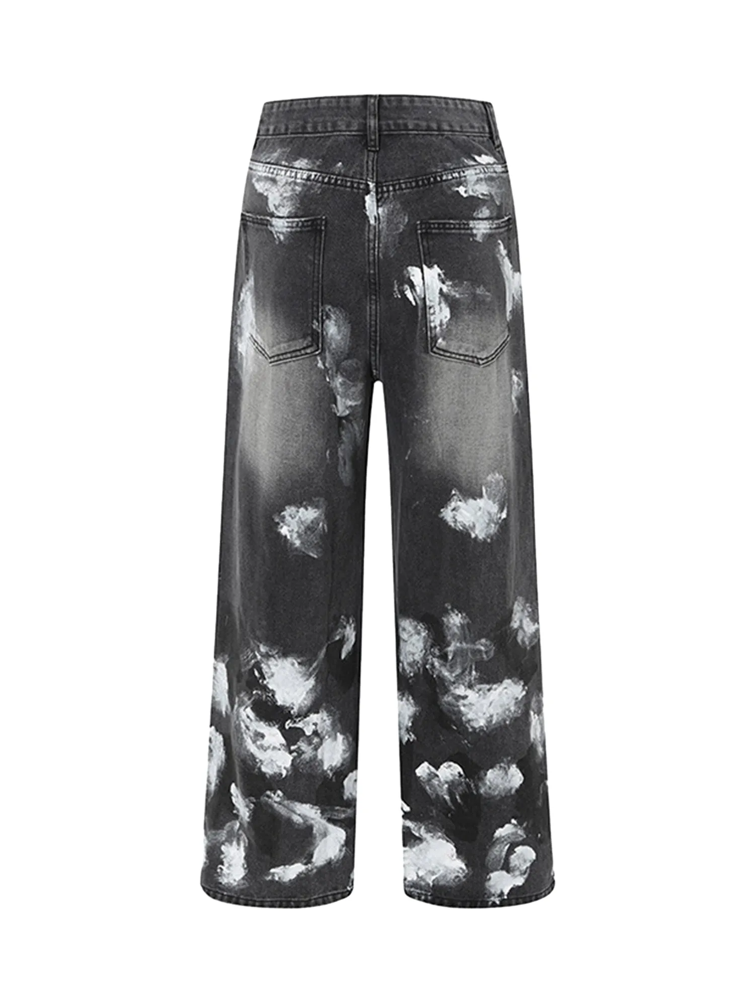 Retro Washed Ripped Jeans sold by Thesupermade product image thumbnail 2