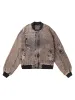 Thesupermade High Street Distressed Washed Work Jacket sold by Thesupermade