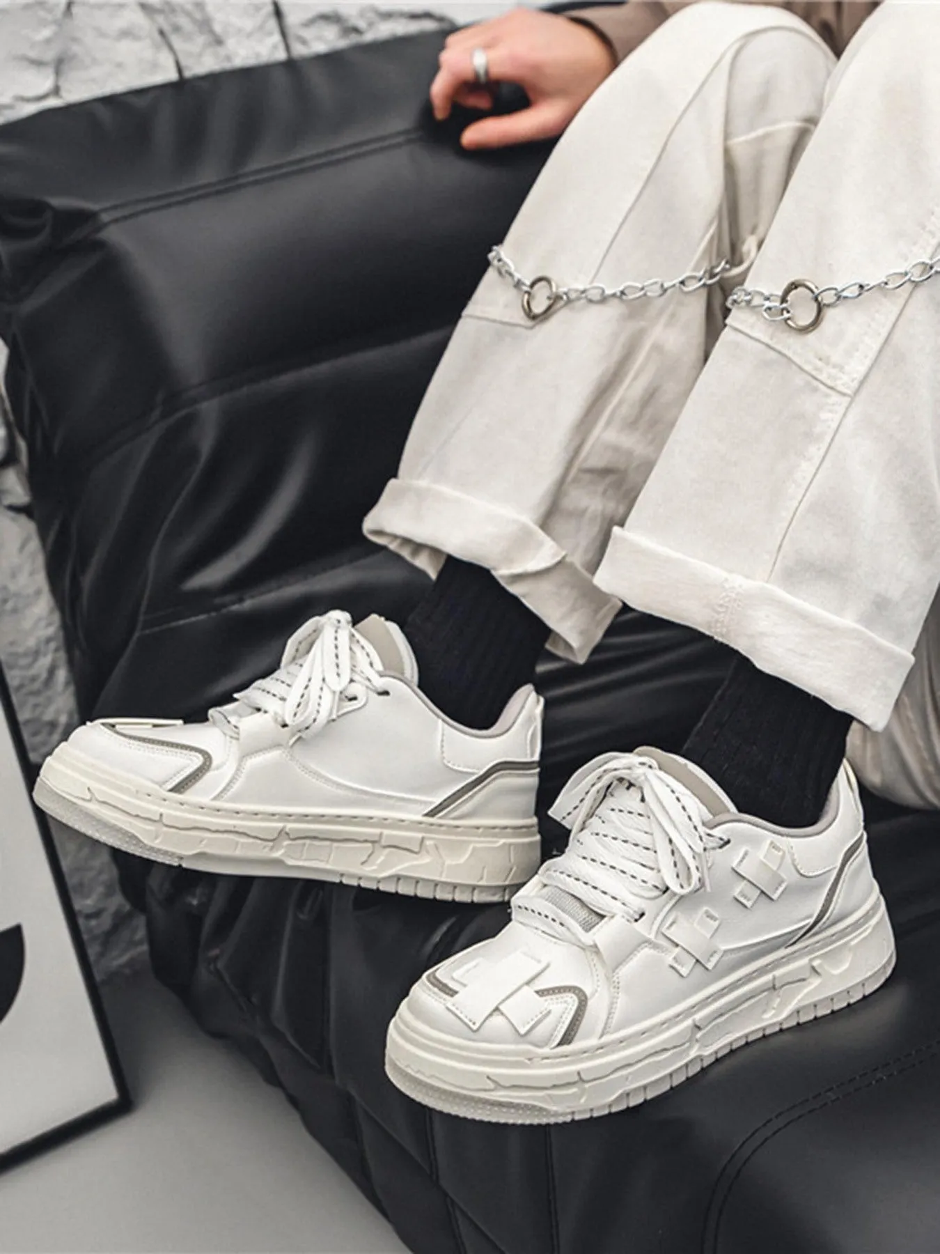 Thesupermade Versatile Thick-soled Board Shoes sold by Thesupermade product image thumbnail 3