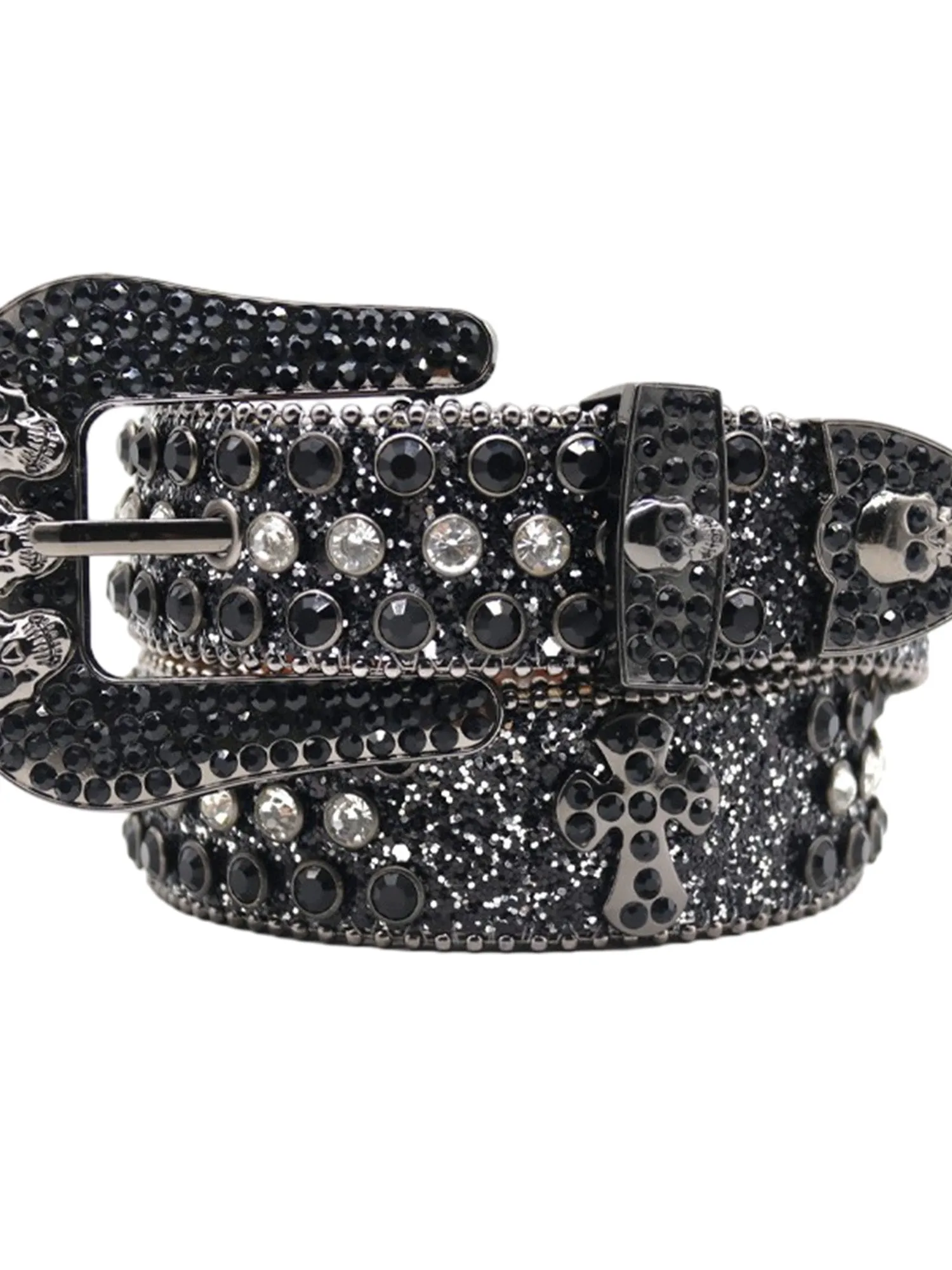 Thesupermade Rhinestone Beaded Belt - 1822 sold by Thesupermade