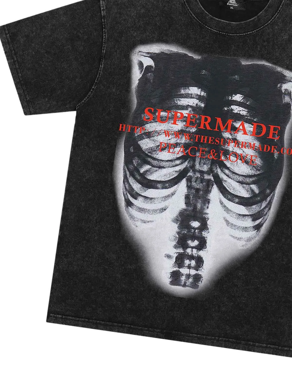 Thesupermade Skull Image Street Hip-Hop T-shirt - 2131 sold by Thesupermade product image thumbnail 4