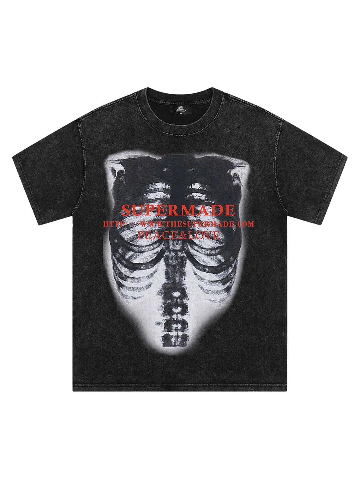 Thesupermade Skull Image Street Hip-Hop T-shirt - 2131 sold by Thesupermade product image thumbnail 3