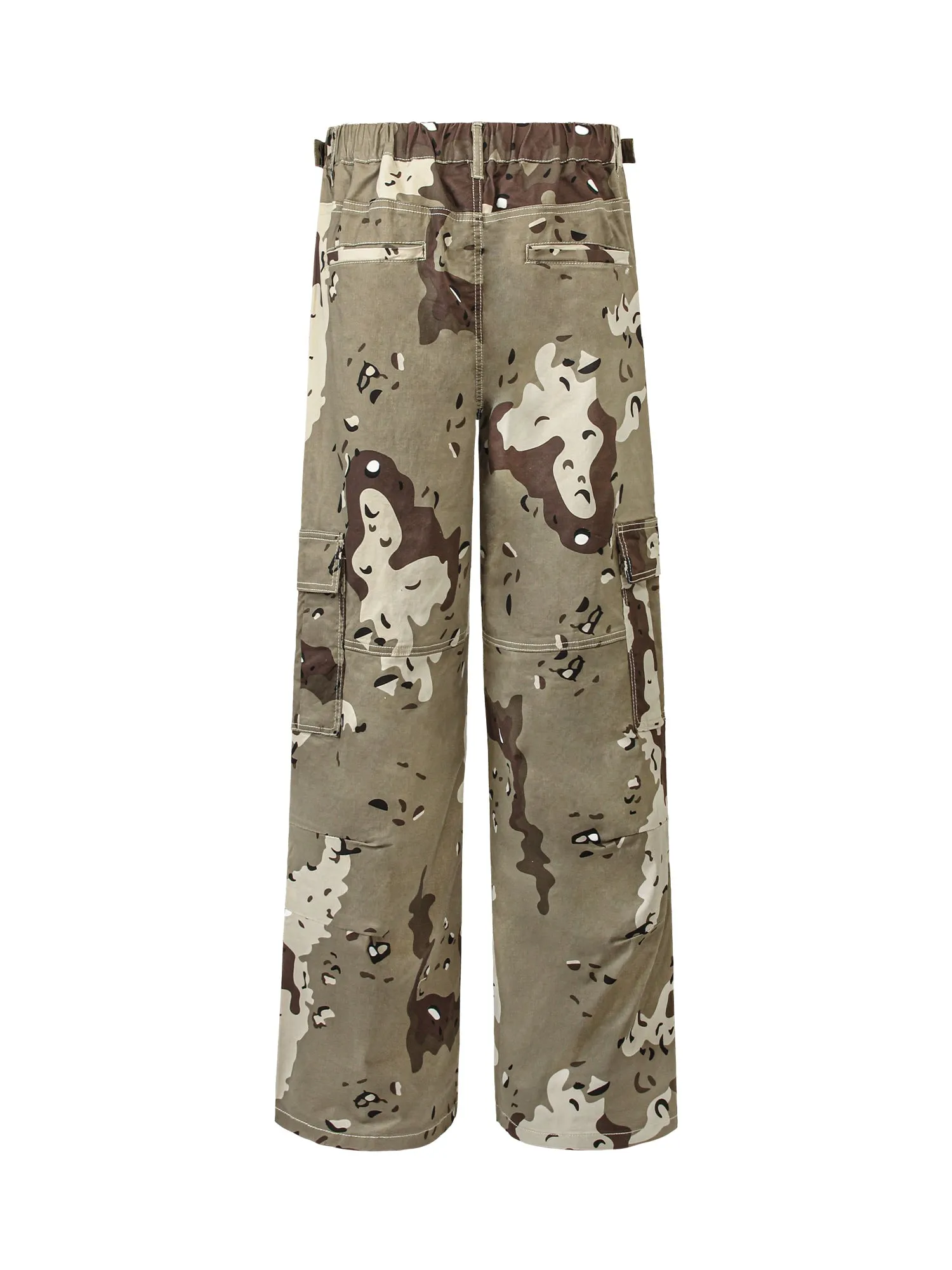 Thesupermade Multi-pocket Cargo Camouflage Pants sold by Thesupermade product image thumbnail 2