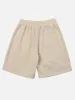 Thesupermade Foam Print Quirky Letters Casual Shorts sold by Thesupermade