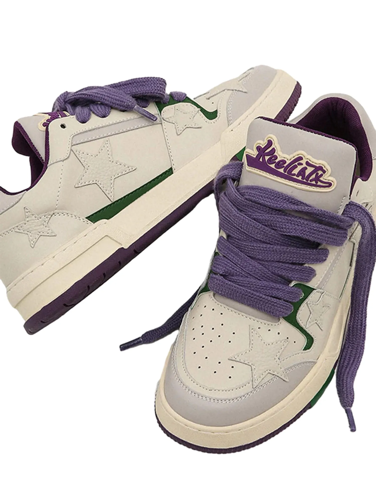 Thesupermade Star Element Retro Sneakers sold by Thesupermade product image thumbnail 3