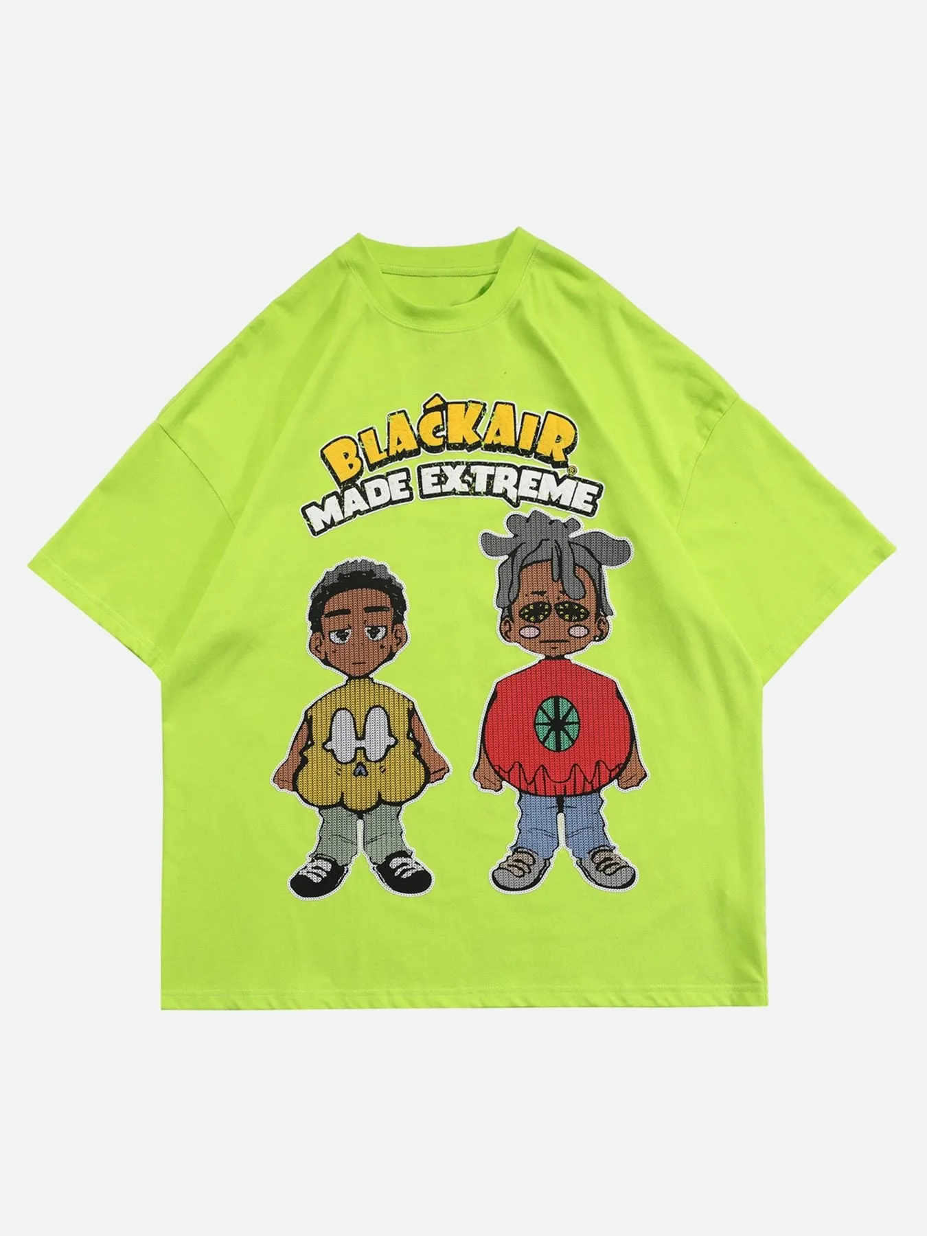 Thesupermade Retro Cartoon Print T-shirt sold by Thesupermade