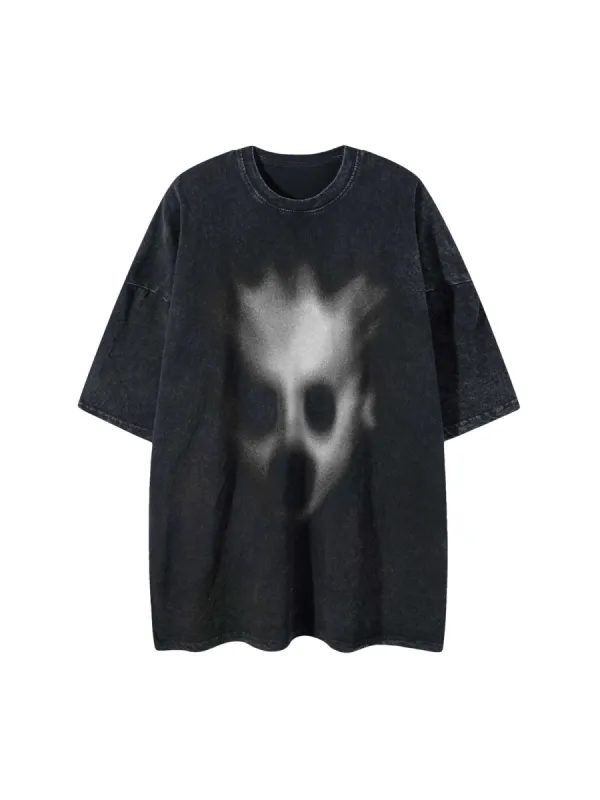 Thesupermade American Avatar Abstract Print T-shirt sold by Thesupermade