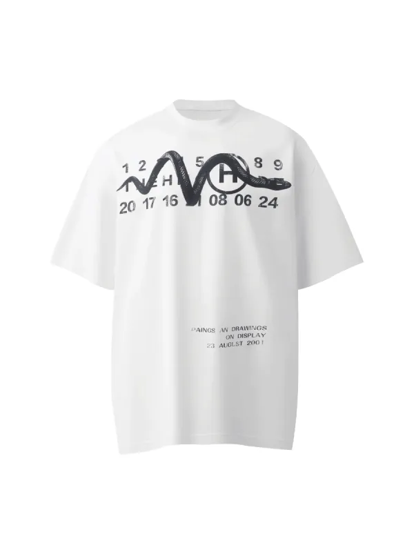 Thesupermade Washed Digital Art Street Rap T-Shirt sold by Thesupermade