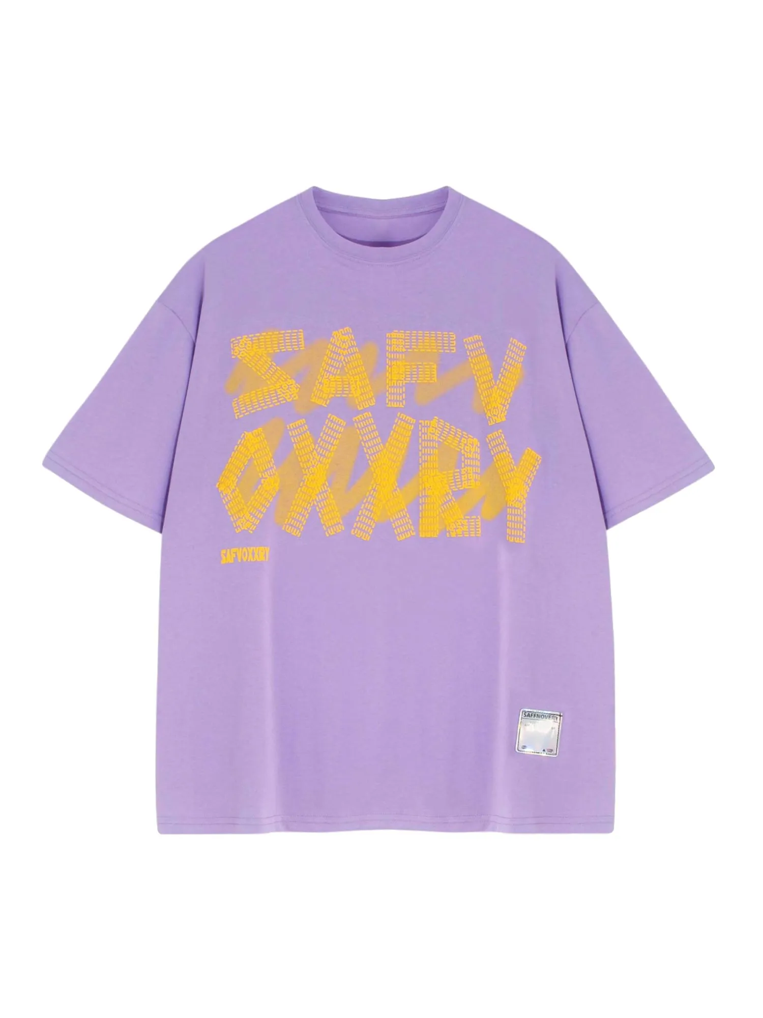 Thesupermade Creative Alphabet Printed T-Shirt sold by Thesupermade product image thumbnail 4