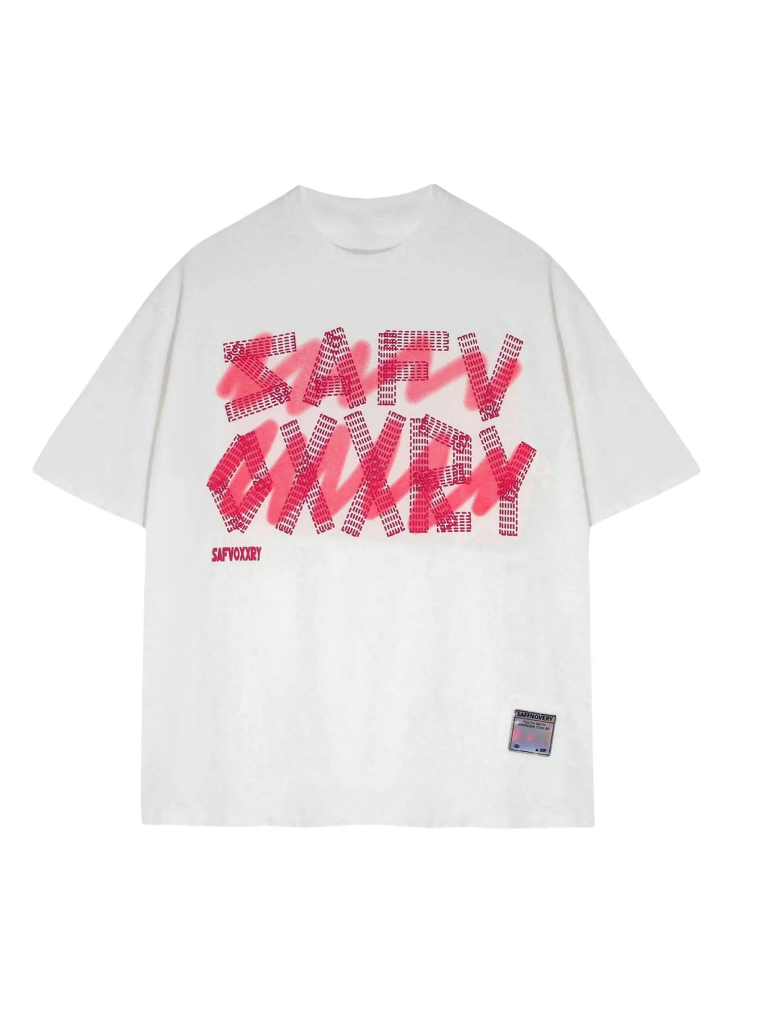 Thesupermade Creative Alphabet Printed T-Shirt sold by Thesupermade product image thumbnail 3