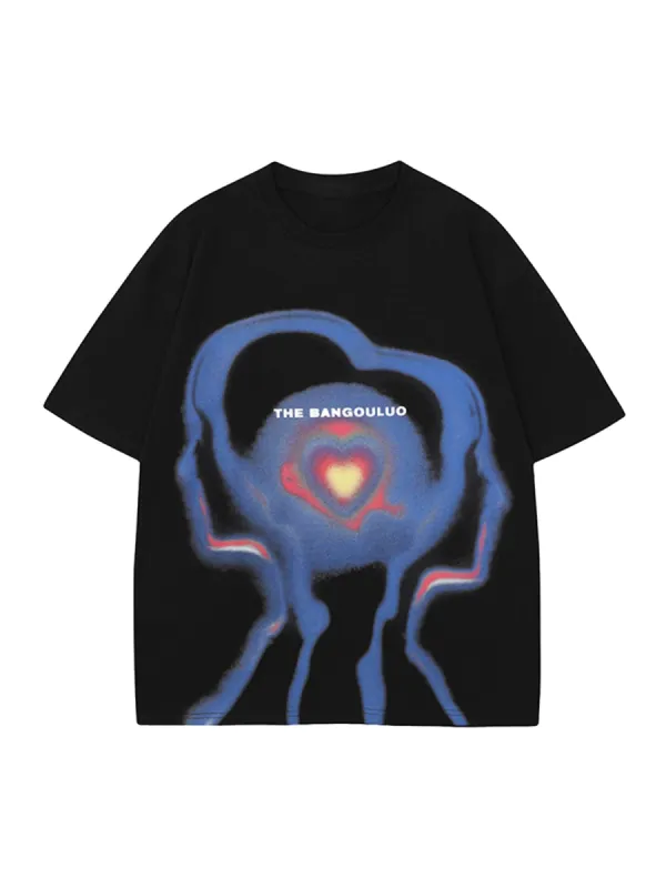Thesupermade American High Street Short-sleeved T-shirt - 2091 sold by Thesupermade